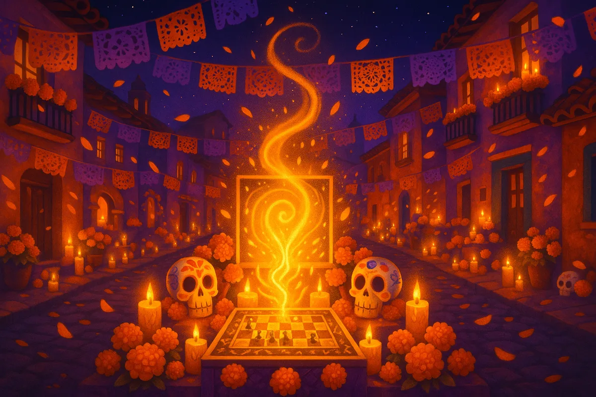 开元棋牌骷髅德州亡灵节牌桌氛围